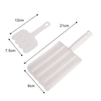 4-Row Meatball Maker – Plastic Patty & Fish Ball Scoop for Homemade Meatballs