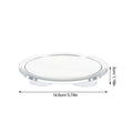 15x Magnification Suction Cup Mirror for Precision Makeup and Pore Care