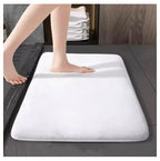 Absorbent Coral Velvet Bathroom Mat – Non-Slip Anti-Skid Floor Mat for Bathroom & Home