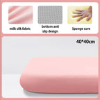 Memory Foam Seat Cushion Polyester Cotton Knit Cover 40x40/45x45 cm