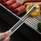 2-Piece 304 Stainless Steel Kitchen Tongs Set – 24cm & 28cm