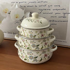 Eco-Friendly Porcelain Enameled Soup Pot – Durable & Multi-Purpose