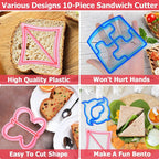 Stainless Steel Sandwich Cutter – Eco-Friendly & Durable Baking Tool