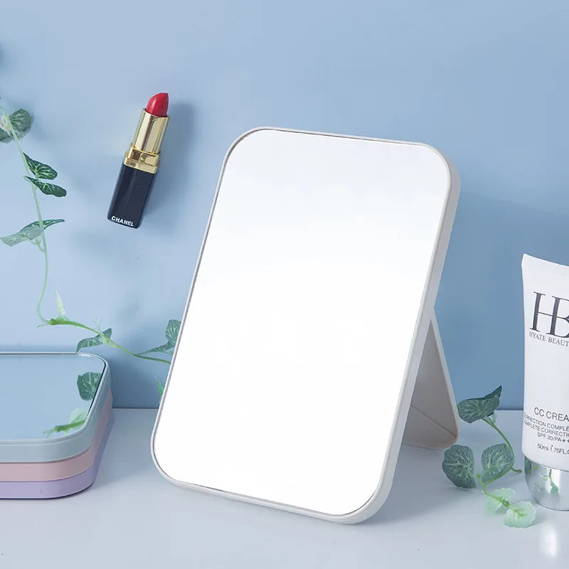 Elegant Portable Folding Cosmetic Mirror for Stylish Bedroom Decor