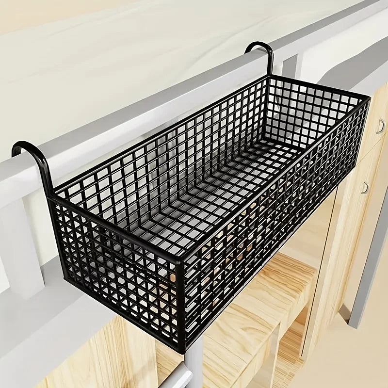 Multi-Purpose Metal Storage Basket – Reusable Organizer