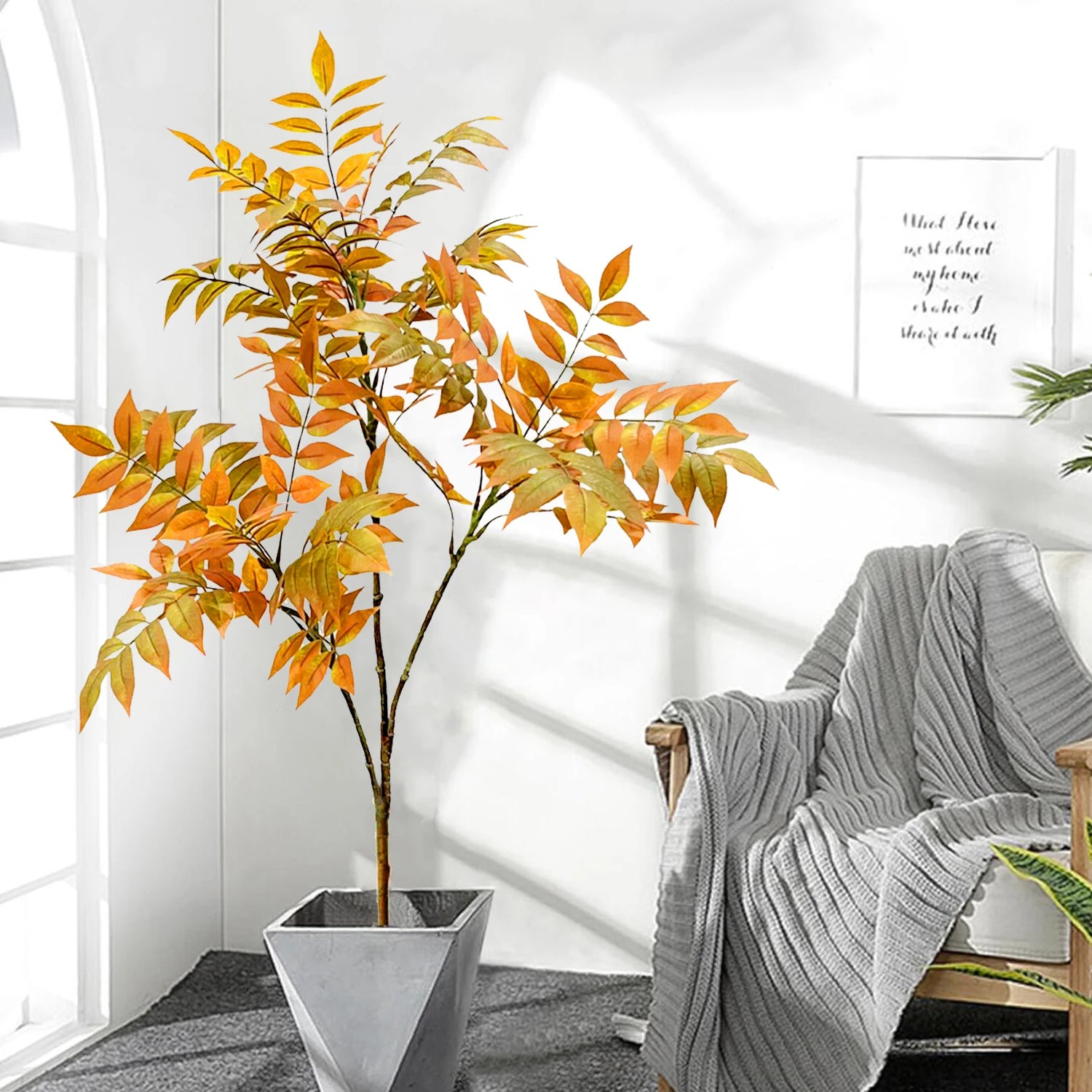 77–135cm Artificial Fiddle Leaf Ficus Fig Tree