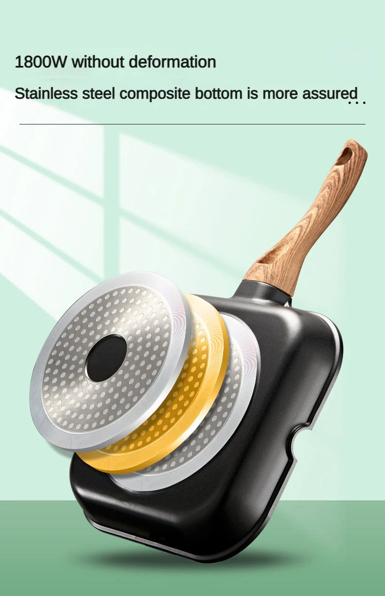 Eco-Friendly Non-Stick Omelet Pan – 24/28cm Multi-Purpose Frying Pan