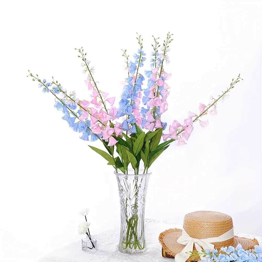Silk White Lily of the Valley Flower Branch