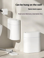 7L Smart Touchless Sensor Trash Can – Compact Waterproof Auto Bin for Bathroom & Kitchen