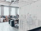 3D Matte Privacy Window Film Frosted Static Cling Glass Cover