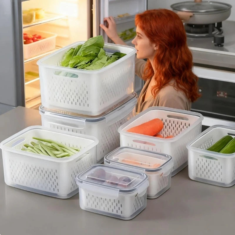 Multi-Use Plastic Storage Box – Durable & Reusable Organizer