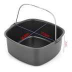 Galavilly Non-Stick Carbon Steel Cake Baking Tray – 7"/8"