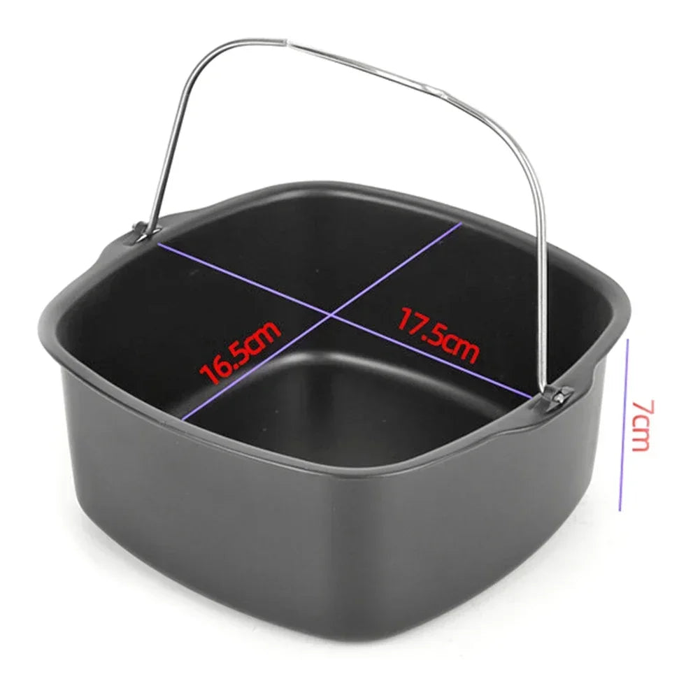 Galavilly Non-Stick Carbon Steel Cake Baking Tray – 7"/8"