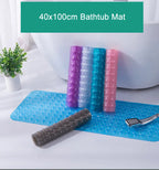 40x100cm Anti-Slip Bathtub Mat PVC Kids Elder Shower Rug