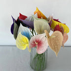 3D Printing Anthurium Artificial Flower – Wedding & Home Decor, 33cm Faux Palm