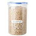 Airtight Grain Storage Container – Durable Plastic Food Organizer
