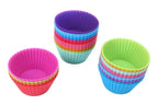 Silicone Muffin Cake Molds – Reusable, Non-Stick Baking Cups