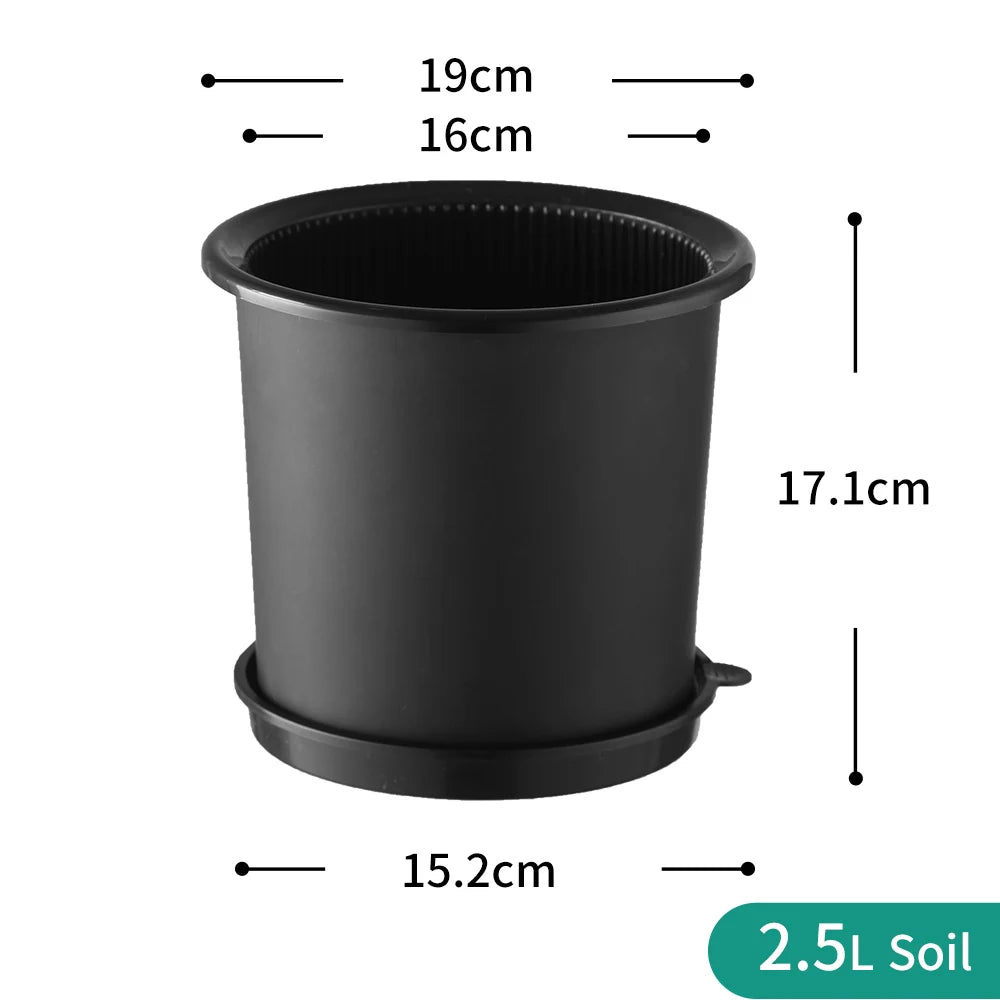 Double Layer Mesh Orchid Pot with Drainage Holes