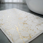 Modern Rectangle Washable Floor Mat – Non-Slip Bathroom, Bedroom & Living Room Rug