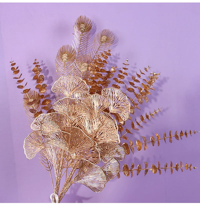 Artificial Silk Eucalyptus Rose for Indoor Wedding & Home Decoration