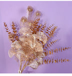 Artificial Silk Eucalyptus Rose for Indoor Wedding & Home Decoration
