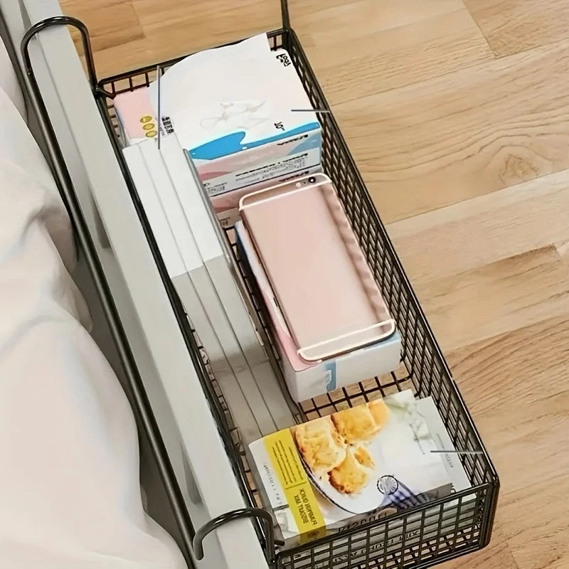 Multi-Purpose Metal Storage Basket – Reusable Organizer