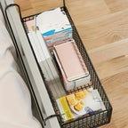 Multi-Purpose Metal Storage Basket – Reusable Organizer