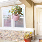 Disco Ball Self-Watering Hanging Planter Pot