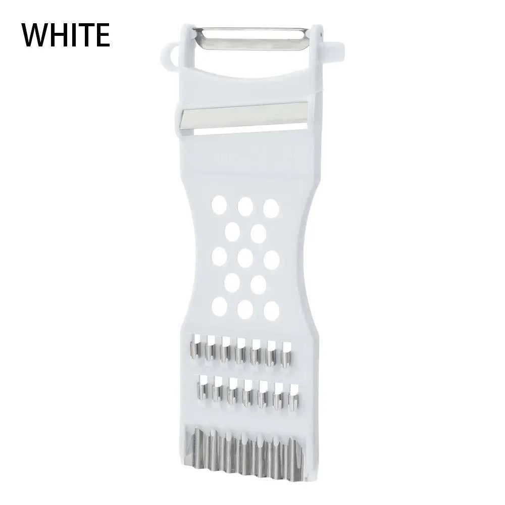 Stainless Steel Vegetable & Fruit Grater & Peeler – Eco-Friendly, Durable, Random Colour