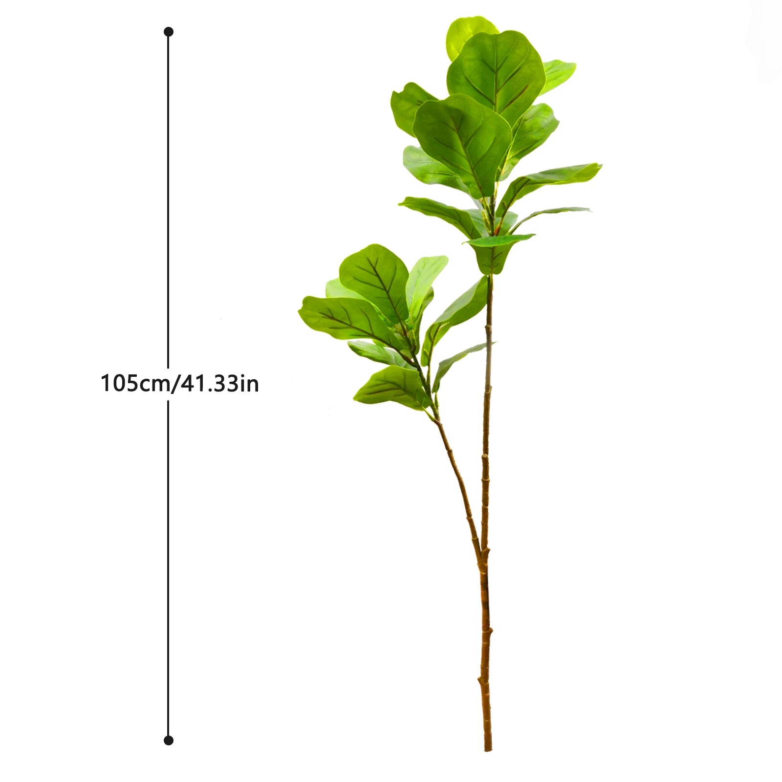 77–135cm Artificial Fiddle Leaf Ficus Fig Tree