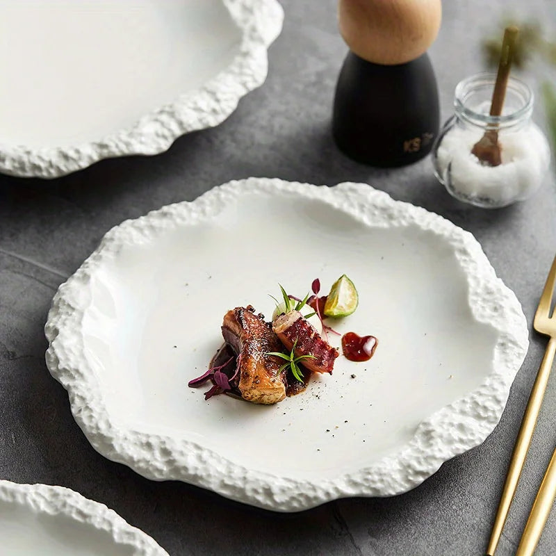 Round Wooden Tray – Natural Wood Design