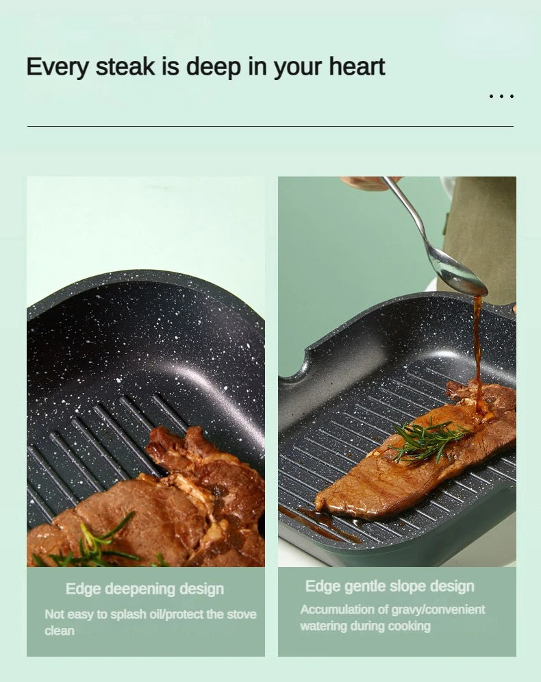 Eco-Friendly Non-Stick Omelet Pan – 24/28cm Multi-Purpose Frying Pan