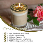 Butterfly Candle Topper Alloy Decorative Lid for Scented Candles
