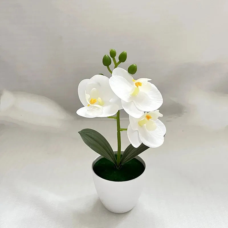 20CM Artificial Rattan Bonsai Plant – Desktop Home Decor