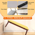 Custom Size Bench Cushion – Removable, Washable Seat Pad for Home Furniture