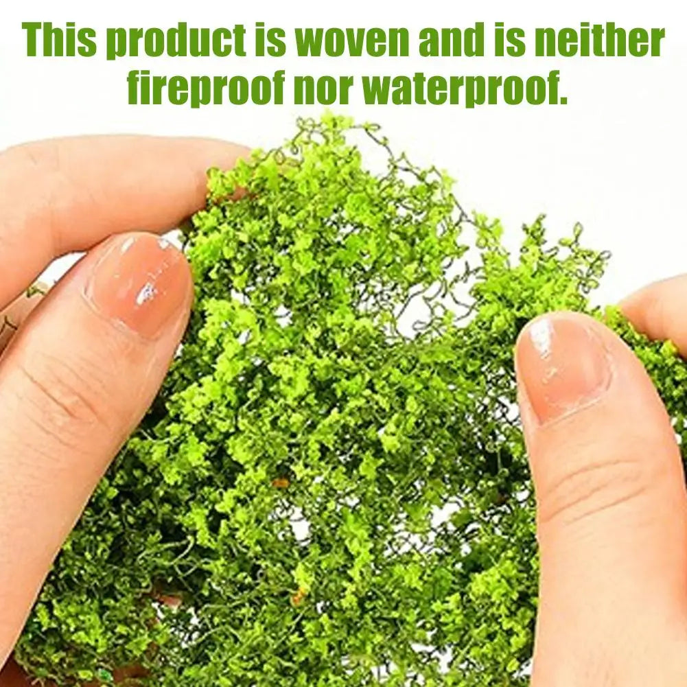 Simulated Micro-Landscape Mini Tree – Silk & Sponge