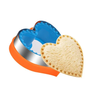 Stainless Steel Sandwich Cutter – Fun Animal Shapes, Food-Grade