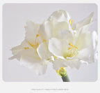 76CM Artificial Hippeastrum Silk Flower for Wedding & Home Decor
