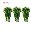 3pcs Artificial Hanging Eucalyptus Plants 80cm Indoor & Outdoor Decor